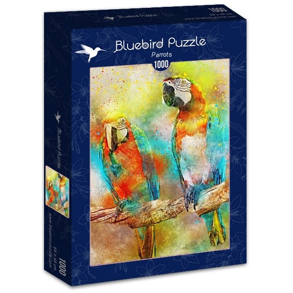 Bluebird Puzzle (70032) - "Parrots" - 1000 Teile Puzzle