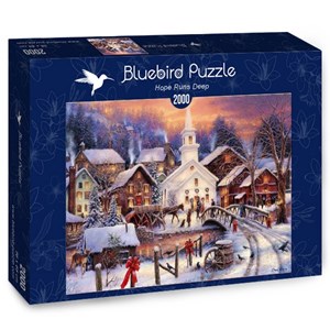 Bluebird Puzzle (70054) - Chuck Pinson: "Hope Runs Deep" - 2000 Teile Puzzle