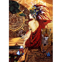 Bluebird Puzzle (70058) - "Aztec Dawn" - 1500 Teile Puzzle