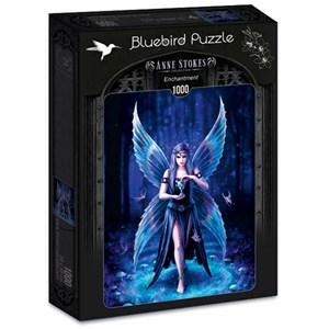 Bluebird Puzzle (70438) - Anne Stokes: "Enchantment" - 1000 Teile Puzzle