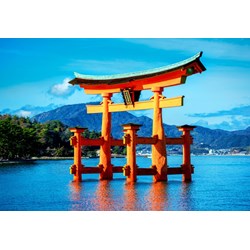 Bluebird Puzzle (70009) - "The torii of Itsukushima Shrine" - 1500 Teile Puzzle