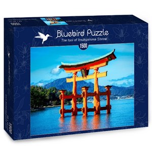 Bluebird Puzzle (70009) - "The torii of Itsukushima Shrine" - 1500 Teile Puzzle