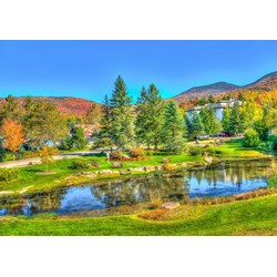 Bluebird Puzzle (70023) - "Stowe, Vermont, USA" - 1000 Teile Puzzle