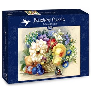 Bluebird Puzzle (70026) - Nadiia Starovoitova: "Autumn Bouquet" - 1500 Teile Puzzle