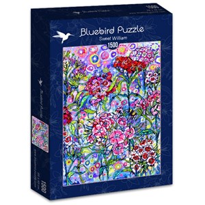 Bluebird Puzzle (70432) - Sally Rich: "Sweet William" - 1500 Teile Puzzle