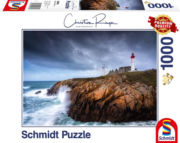 Schmidt Spiele (59693) - Christian Ringer: "St. Mathieu" - 1000 Teile Puzzle