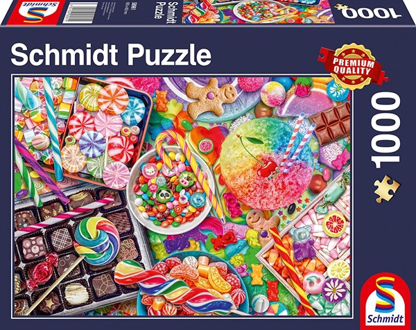 Schmidt Spiele (58961) - "Candylicious" - 1000 Teile Puzzle