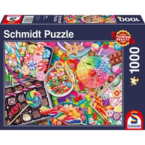 Schmidt Spiele (58961) - "Candylicious" - 1000 Teile Puzzle