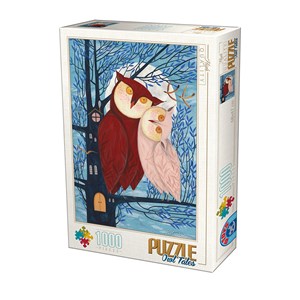 D-Toys (75758) - "Owl Tales" - 1000 Teile Puzzle