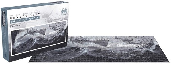 Zee Puzzle (26234) - Keith Burns: "Convoy Duty" - 1000 Teile Puzzle