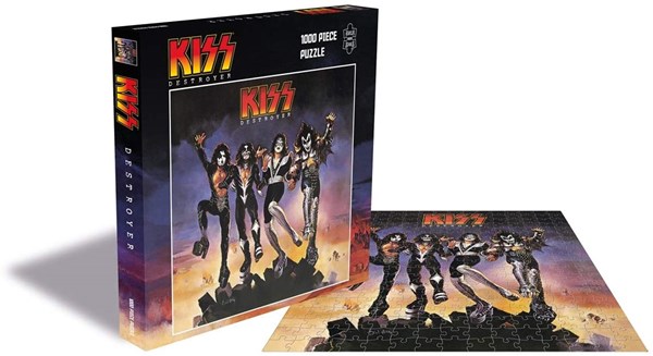 Zee Puzzle (26217) - "Kiss, Destroyer" - 1000 Teile Puzzle