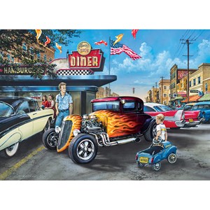 MasterPieces (71811) - "Hot Rods and Milkshakes" - 1000 Teile Puzzle