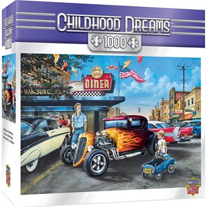 MasterPieces (71811) - "Hot Rods and Milkshakes" - 1000 Teile Puzzle