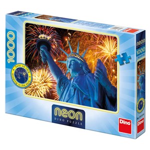 Dino (54123) - "Statue of Liberty" - 1000 Teile Puzzle