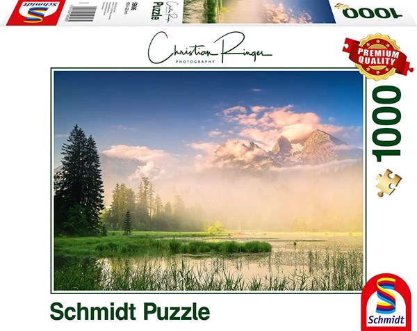 Schmidt Spiele (59696) - Christian Ringer: "Taubensee" - 1000 Teile Puzzle