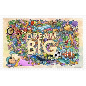 Pintoo (h1671) - "Dream Big" - 1000 Teile Puzzle