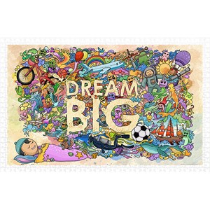 Pintoo (h1671) - "Dream Big" - 1000 Teile Puzzle
