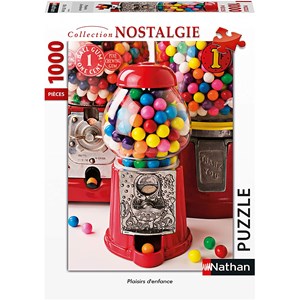 Nathan (87636) - "Plaisirs d'Enfance" - 1000 Teile Puzzle