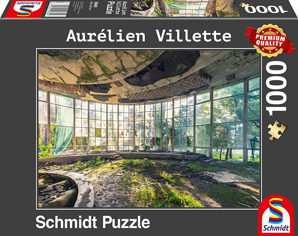 Schmidt Spiele (59680) - Aurelien Villette: "Altes Café in Abchasien" - 1000 Teile Puzzle
