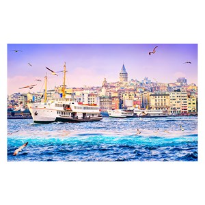 Pintoo (h2050) - "Golden Horn, Turkey" - 1000 Teile Puzzle