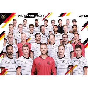 Ravensburger (16480) - "Die Mannschaft" - 1000 Teile Puzzle