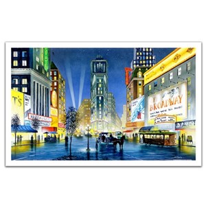 Pintoo (h1997) - Ken Shotwell: "Night in New York" - 1000 Teile Puzzle