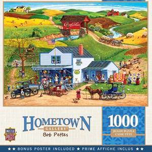 MasterPieces (72027) - Bob Pettes: "McGiverny's Country Store" - 1000 Teile Puzzle