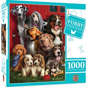 MasterPieces (71906) - "Sitting Pretty" - 1000 Teile Puzzle