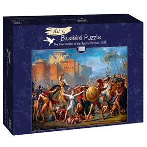 Bluebird Puzzle (60084) - Jacques-Louis David: "The Intervention of the Sabine Women, 1799" - 1000 Teile Puzzle