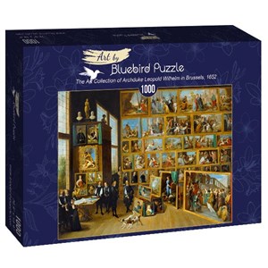 Bluebird Puzzle (60054) - David Teniers the Younger: "The Art Collection of Archduke Leopold Wilhelm in Brussels, 1652" - 1000 Teile Puzzle
