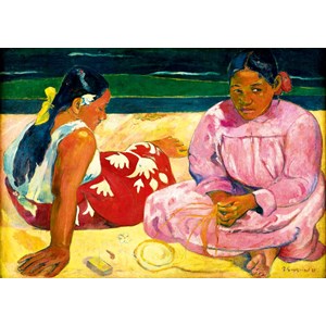 Bluebird Puzzle (60076) - Paul Gauguin: "Tahitian Women on the Beach, 1891" - 1000 Teile Puzzle