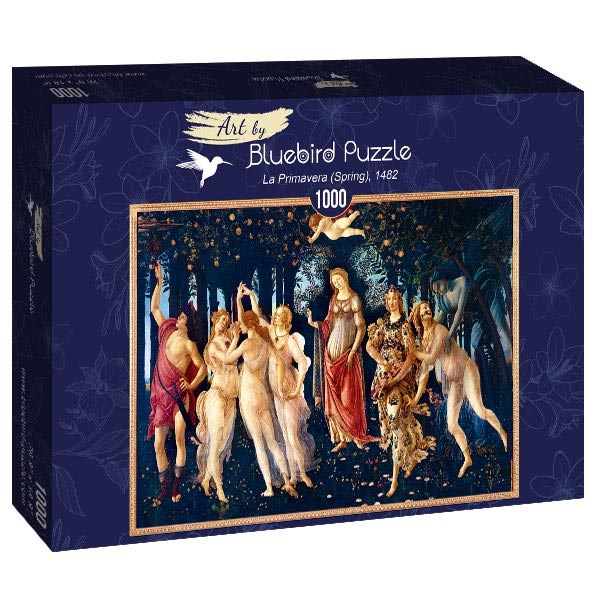 Bluebird Puzzle (60057) - Sandro Botticelli: "La Primavera (Spring), 1482" - 1000 Teile Puzzle