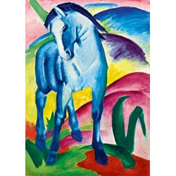 Bluebird Puzzle (60069) - Franz Marc: "Blue Horse I, 1911" - 1000 Teile Puzzle