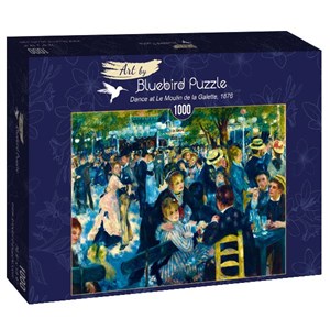 Bluebird Puzzle (60049) - Pierre-Auguste Renoir: "Dance at Le Moulin de la Galette, 1876" - 1000 Teile Puzzle