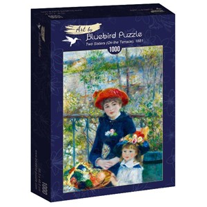 Bluebird Puzzle (60050) - Pierre-Auguste Renoir: "Two Sisters (On the Terrace), 1881" - 1000 Teile Puzzle