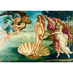 Bluebird Puzzle (60055) - Sandro Botticelli: "The birth of Venus, 1485" - 1000 Teile Puzzle