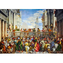 Bluebird Puzzle (60011) - Paolo Veronese: "The Wedding at Cana, 1563" - 1000 Teile Puzzle