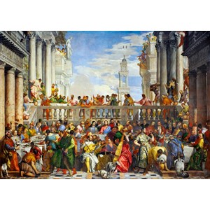 Bluebird Puzzle (60011) - Paolo Veronese: "The Wedding at Cana, 1563" - 1000 Teile Puzzle