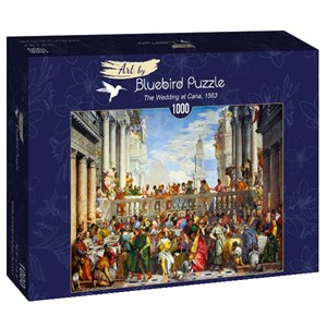 Bluebird Puzzle (60011) - Paolo Veronese: "The Wedding at Cana, 1563" - 1000 Teile Puzzle