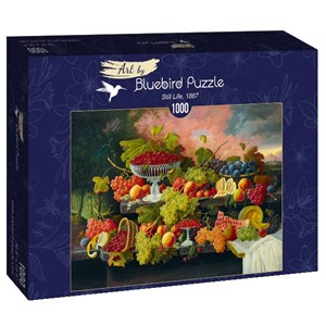 Bluebird Puzzle (60024) - Severin Roesen: "Still Life, 1867" - 1000 Teile Puzzle