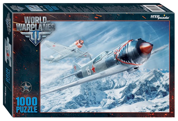 Step Puzzle (79614) - "World of Warplanes" - 1000 Teile Puzzle