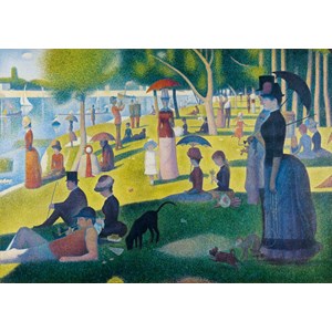 Bluebird Puzzle (60086) - Georges Seurat: "A Sunday Afternoon on the Island of La Grande Jatte, 1886" - 1000 Teile Puzzle