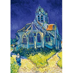 Bluebird Puzzle (60089) - Vincent van Gogh: "The Church in Auvers-sur-Oise, 1890" - 1000 Teile Puzzle