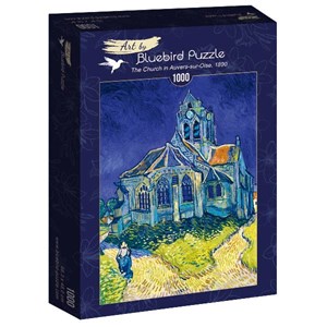 Bluebird Puzzle (60089) - Vincent van Gogh: "The Church in Auvers-sur-Oise, 1890" - 1000 Teile Puzzle
