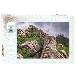 Step Puzzle (85409) - "Castelo dos Mouros, Sintra, Portugal" - 4000 Teile Puzzle