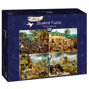 Bluebird Puzzle (60020) - Pieter Brueghel the Younger: "The Four Seasons" - 1000 Teile Puzzle