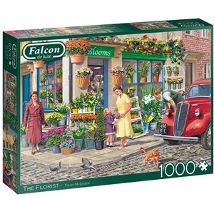 Falcon (11297) - Victor McLindon: "The Florist" - 1000 Teile Puzzle