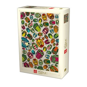 Deico (76014) - "Pattern Puzzle" - 1000 Teile Puzzle