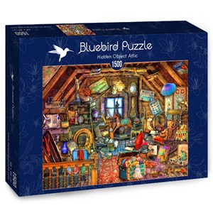 Bluebird Puzzle (70434) - Aimee Stewart: "Hidden Object Attic" - 1500 Teile Puzzle