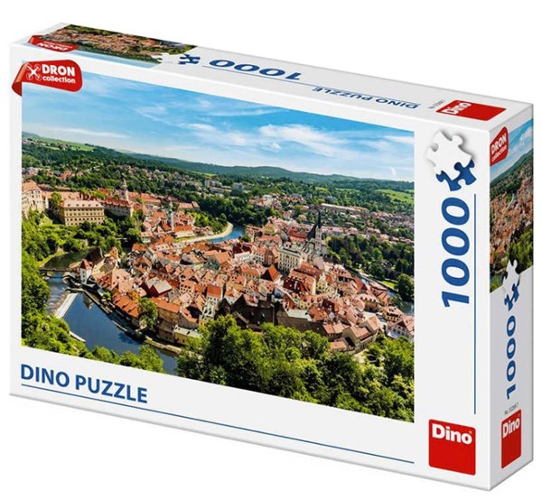 Dino (53268) - "Cesky Krumlov, Czech Republic" - 1000 Teile Puzzle